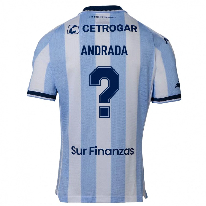 Danxen Män Luca Andrada #0 Himmelsblå Hemmatröja Matchtröjor 2025/26 Tröjor T-Tröja