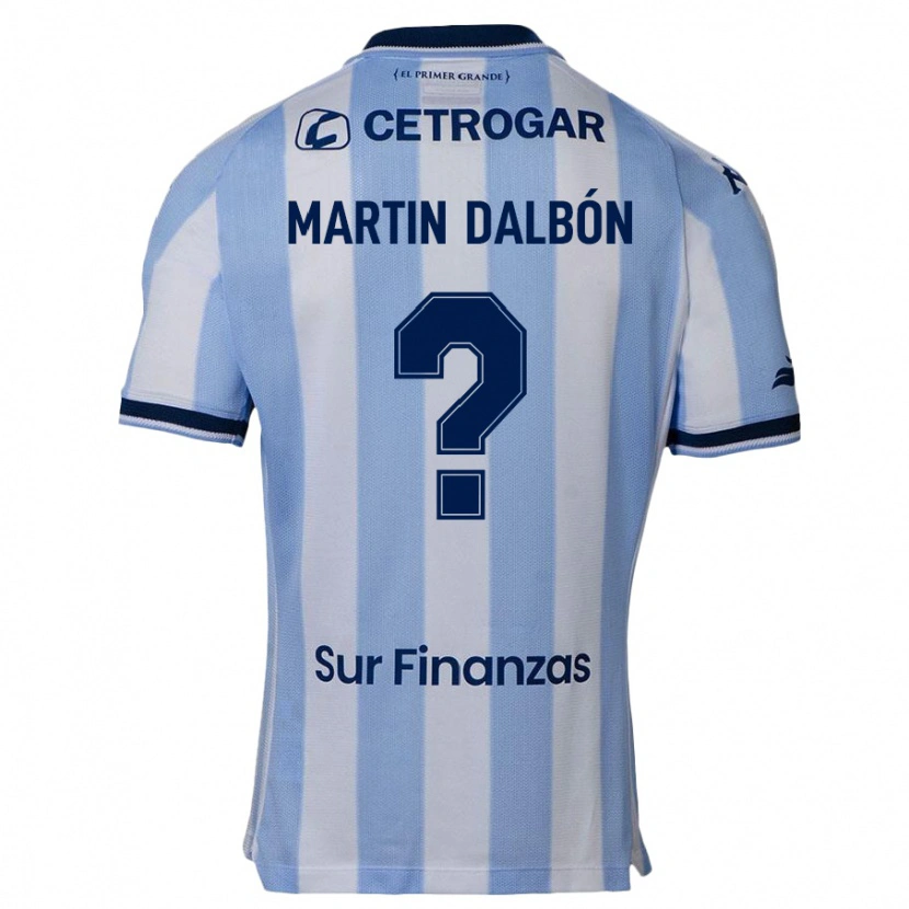Danxen Män Juan Martin Dalbón #0 Himmelsblå Hemmatröja Matchtröjor 2025/26 Tröjor T-Tröja