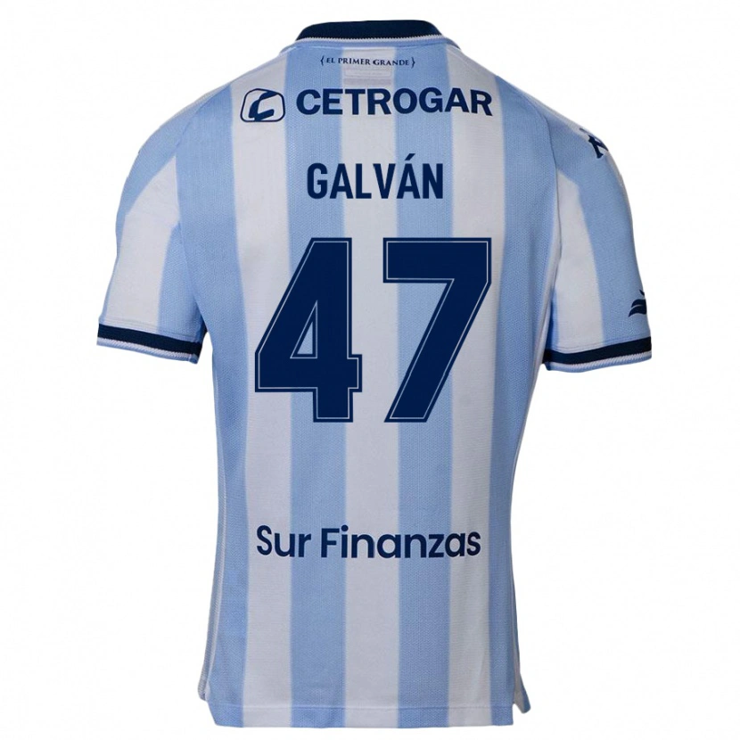 Danxen Män Ignacio Galvan #47 Himmelsblå Hemmatröja Matchtröjor 2025/26 Tröjor T-Tröja