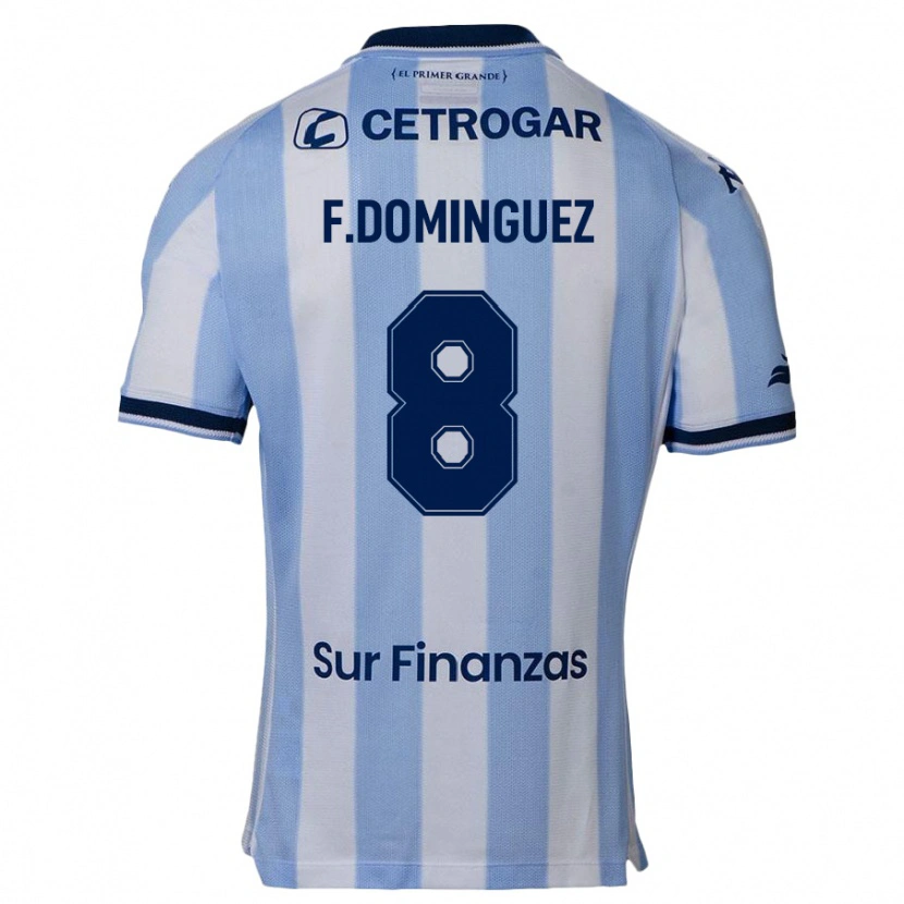 Danxen Män Fabricio Dominguez #8 Himmelsblå Hemmatröja Matchtröjor 2025/26 Tröjor T-Tröja