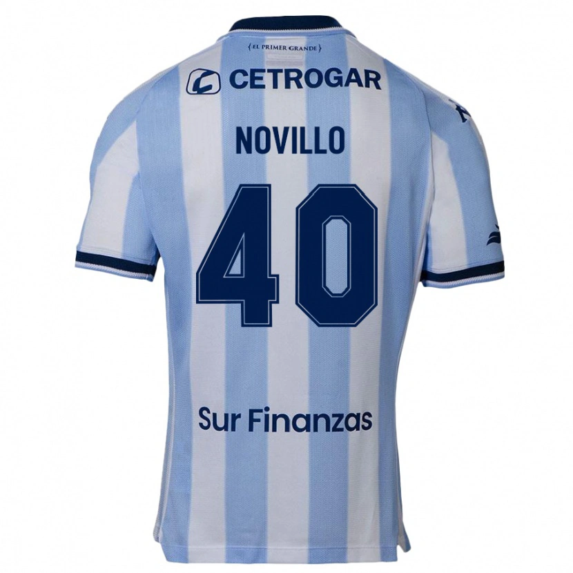 Danxen Män Joaquin Novillo #40 Himmelsblå Hemmatröja Matchtröjor 2025/26 Tröjor T-Tröja