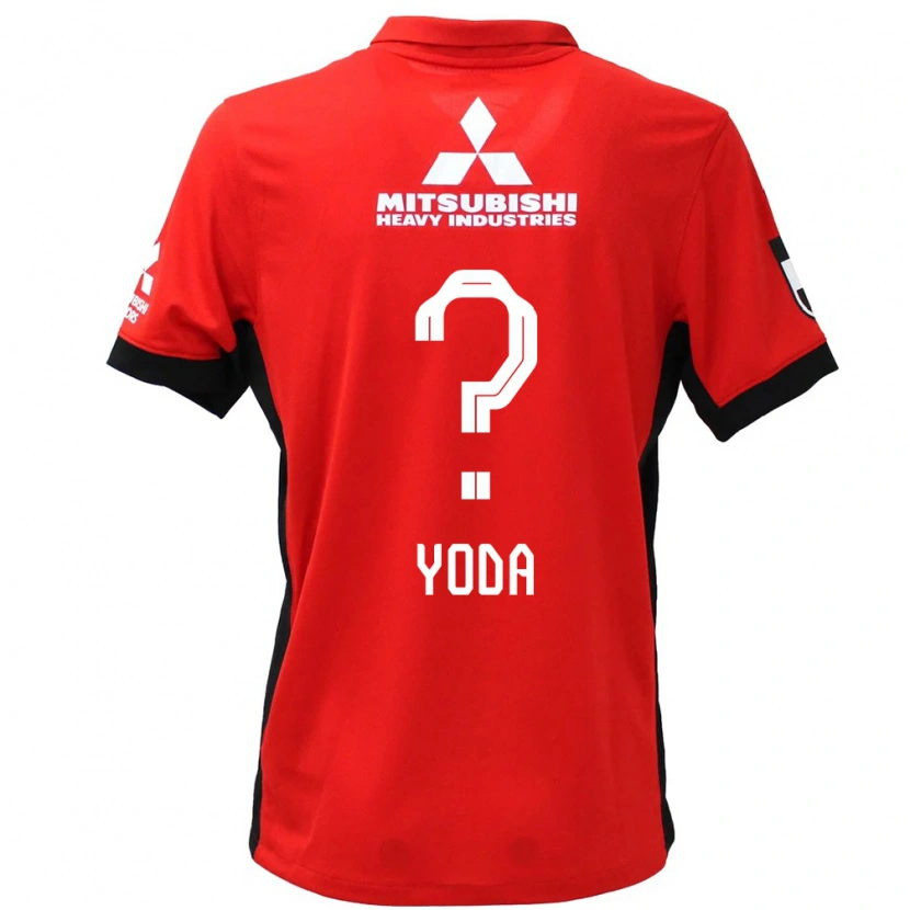 Danxen Män Soshi Yoda #0 Röd Vit Hemmatröja Matchtröjor 2025/26 Tröjor T-Tröja
