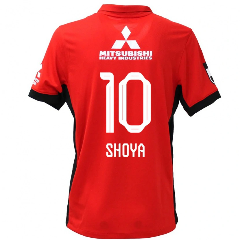 Danxen Män Shoya Nakajima #10 Vit Svart Hemmatröja Matchtröjor 2025/26 Tröjor T-Tröja