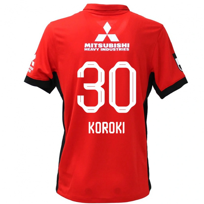 Danxen Män Shinzo Koroki #30 Vit Svart Hemmatröja Matchtröjor 2025/26 Tröjor T-Tröja
