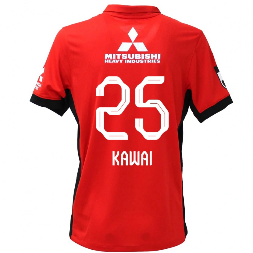 Danxen Män Nonoka Kawai #25 Röd Vit Hemmatröja Matchtröjor 2025/26 Tröjor T-Tröja
