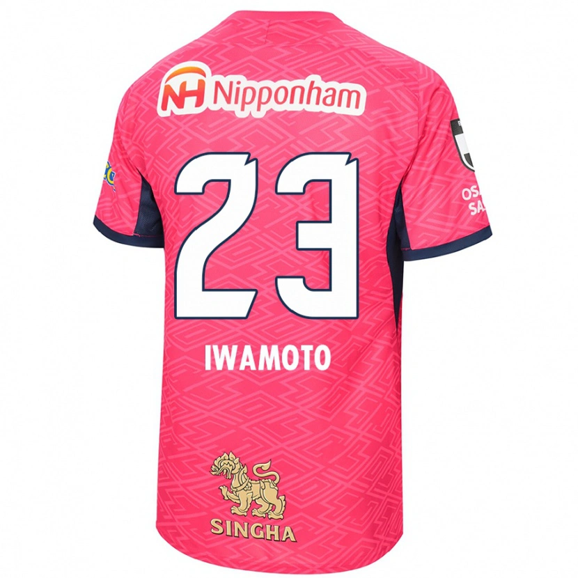 Danxen Män Marino Iwamoto #23 Sakura Rosa Vit Hemmatröja Matchtröjor 2025/26 Tröjor T-Tröja