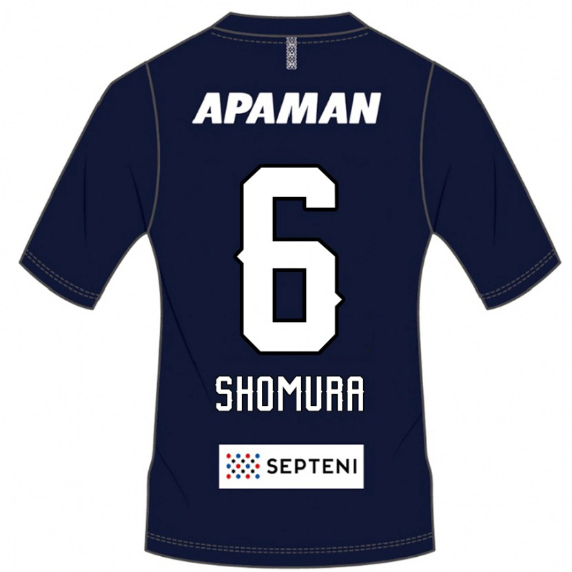 Danxen Män Tomoki Shomura #6 Kungsblå Vit Hemmatröja Matchtröjor 2025/26 Tröjor T-Tröja