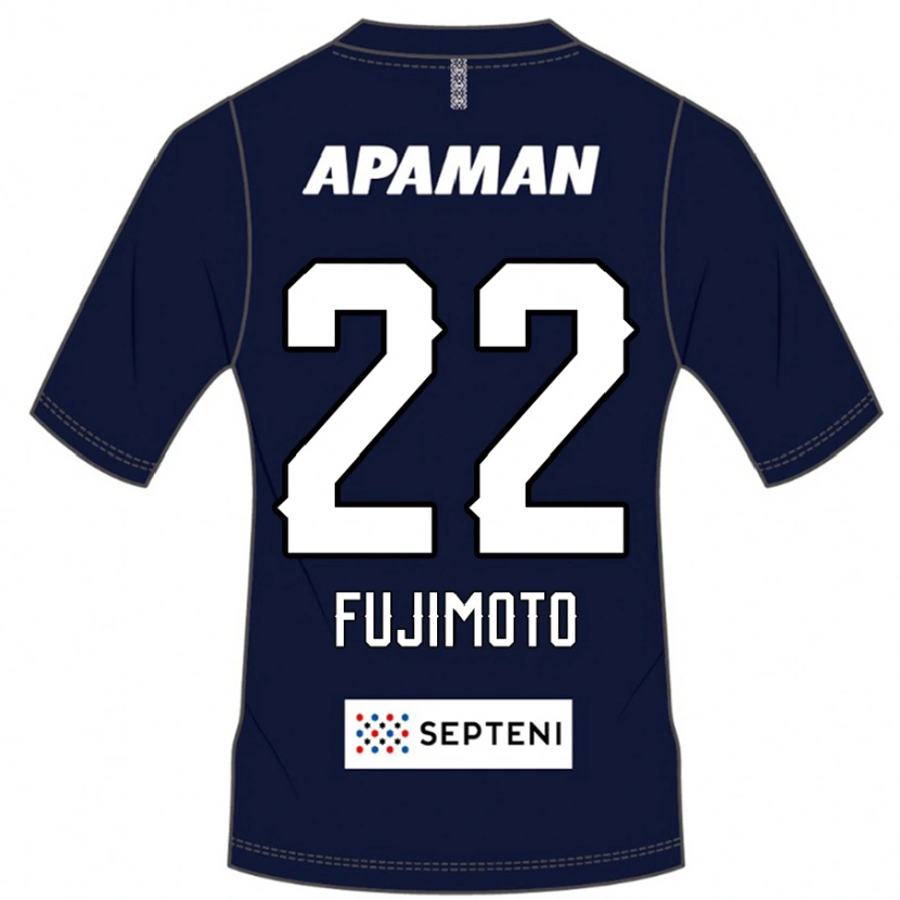Danxen Män Kazuki Fujimoto #22 Kungsblå Vit Hemmatröja Matchtröjor 2025/26 Tröjor T-Tröja