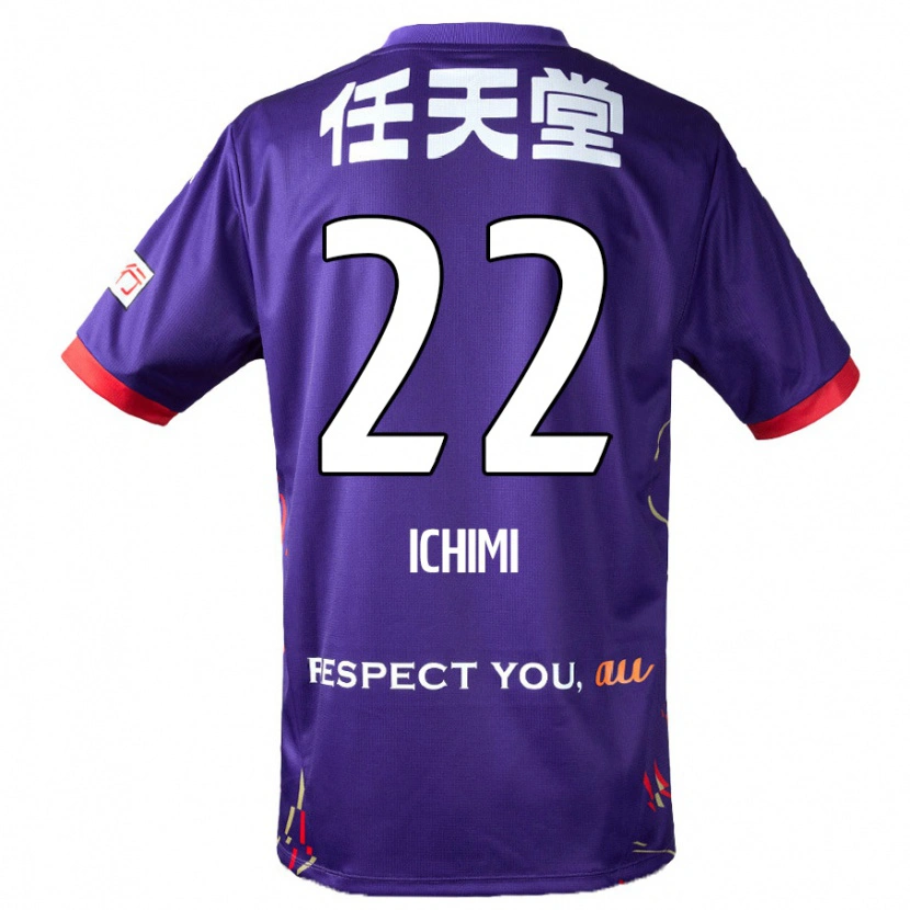 Danxen Män Kazunari Ichimi #22 Lila Vit Svart Hemmatröja Matchtröjor 2025/26 Tröjor T-Tröja
