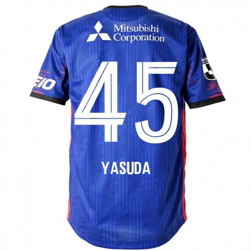 Danxen Män Kojiro Yasuda #45 Kungsblå Vit Hemmatröja Matchtröjor 2025/26 Tröjor T-Tröja
