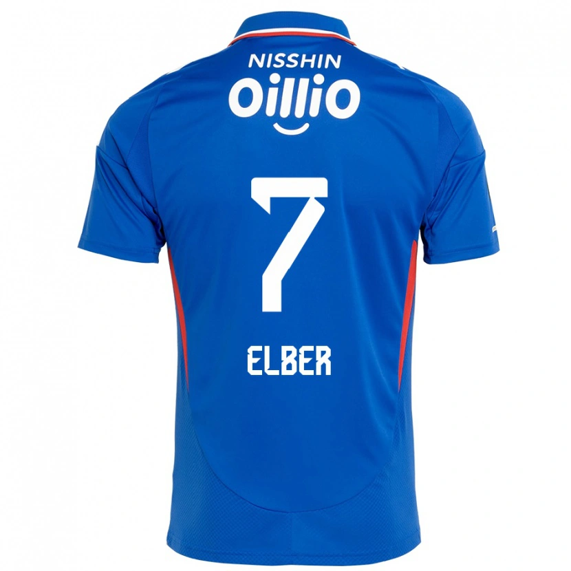 Danxen Män Élber #7 Kungsblå Vit Hemmatröja Matchtröjor 2025/26 Tröjor T-Tröja