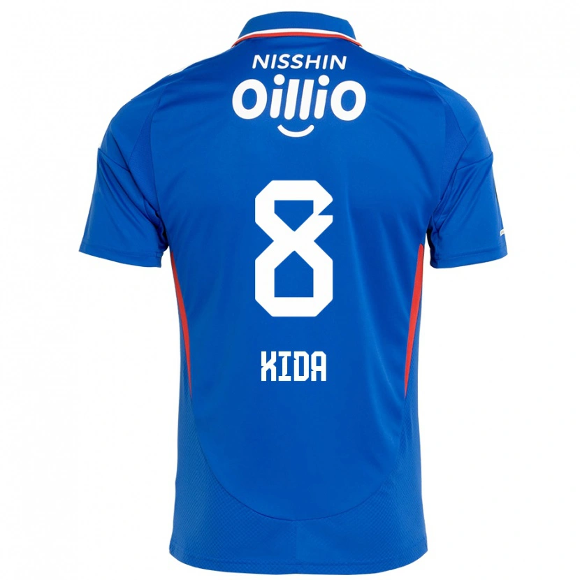 Danxen Män Takuya Kida #8 Kungsblå Vit Hemmatröja Matchtröjor 2025/26 Tröjor T-Tröja