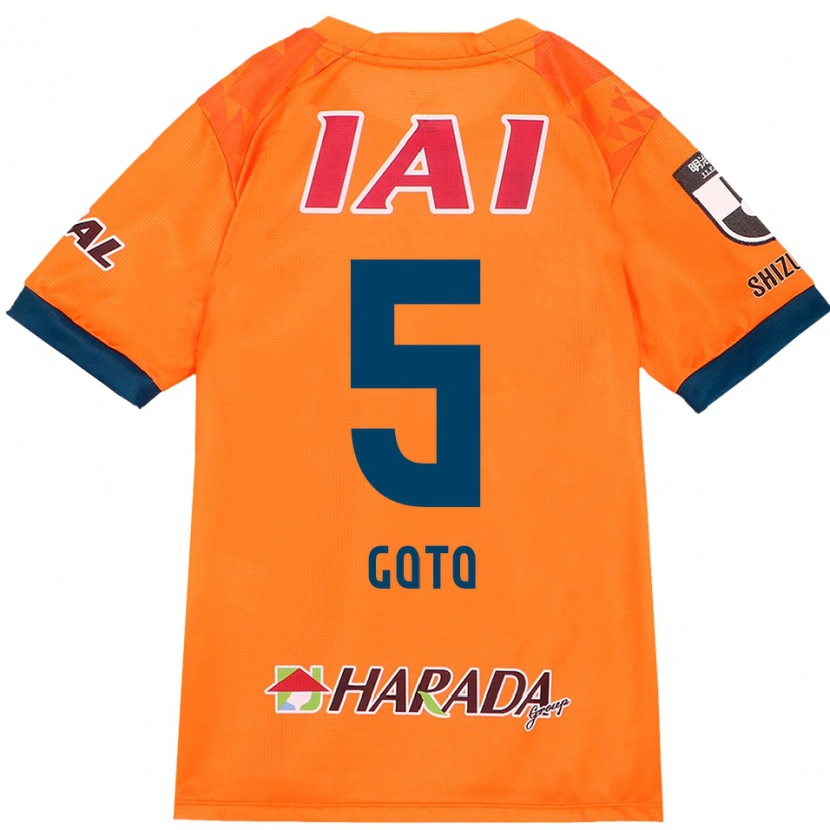 Danxen Män Keita Goto #5 Orange Röd Hemmatröja Matchtröjor 2025/26 Tröjor T-Tröja