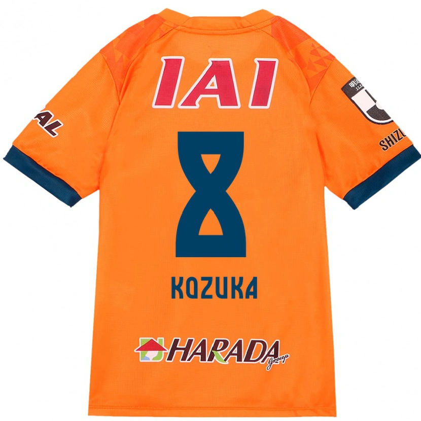 Danxen Män Kazuki Kozuka #8 Orange Röd Hemmatröja Matchtröjor 2025/26 Tröjor T-Tröja