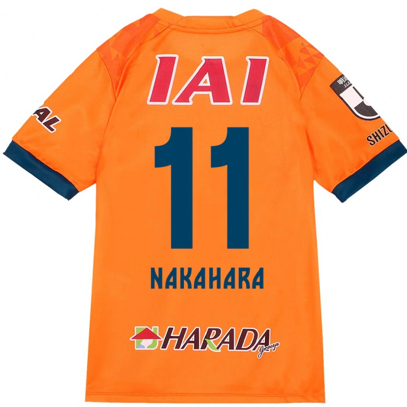 Danxen Män Hikaru Nakahara #11 Orange Röd Hemmatröja Matchtröjor 2025/26 Tröjor T-Tröja