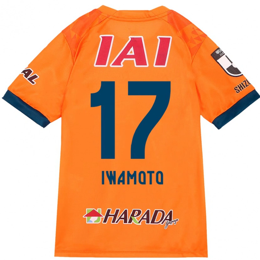 Danxen Män Shogo Iwamoto #17 Orange Röd Hemmatröja Matchtröjor 2025/26 Tröjor T-Tröja