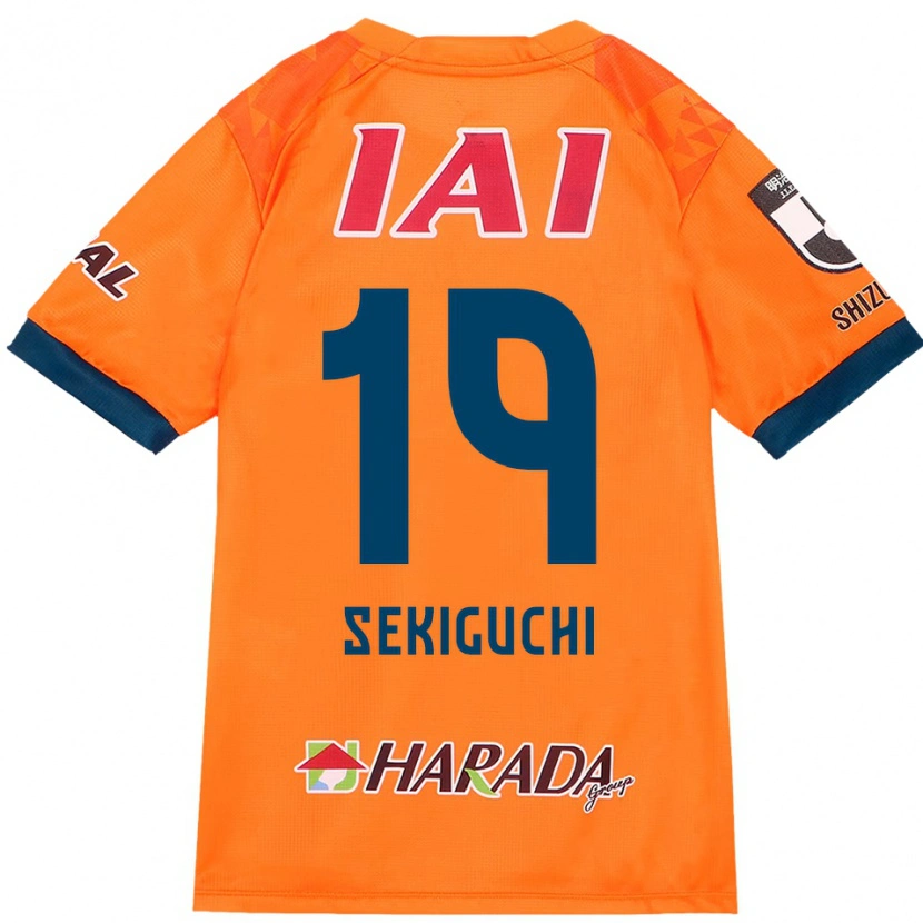 Danxen Män Kota Sekiguchi #19 Orange Röd Hemmatröja Matchtröjor 2025/26 Tröjor T-Tröja