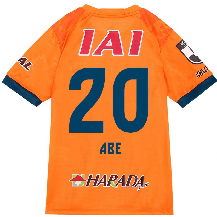 Danxen Män Ryoya Abe #20 Orange Röd Hemmatröja Matchtröjor 2025/26 Tröjor T-Tröja