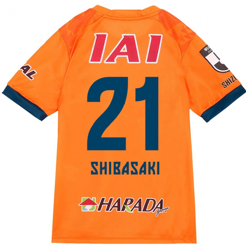Danxen Män Kaito Shibasaki #21 Orange Röd Hemmatröja Matchtröjor 2025/26 Tröjor T-Tröja