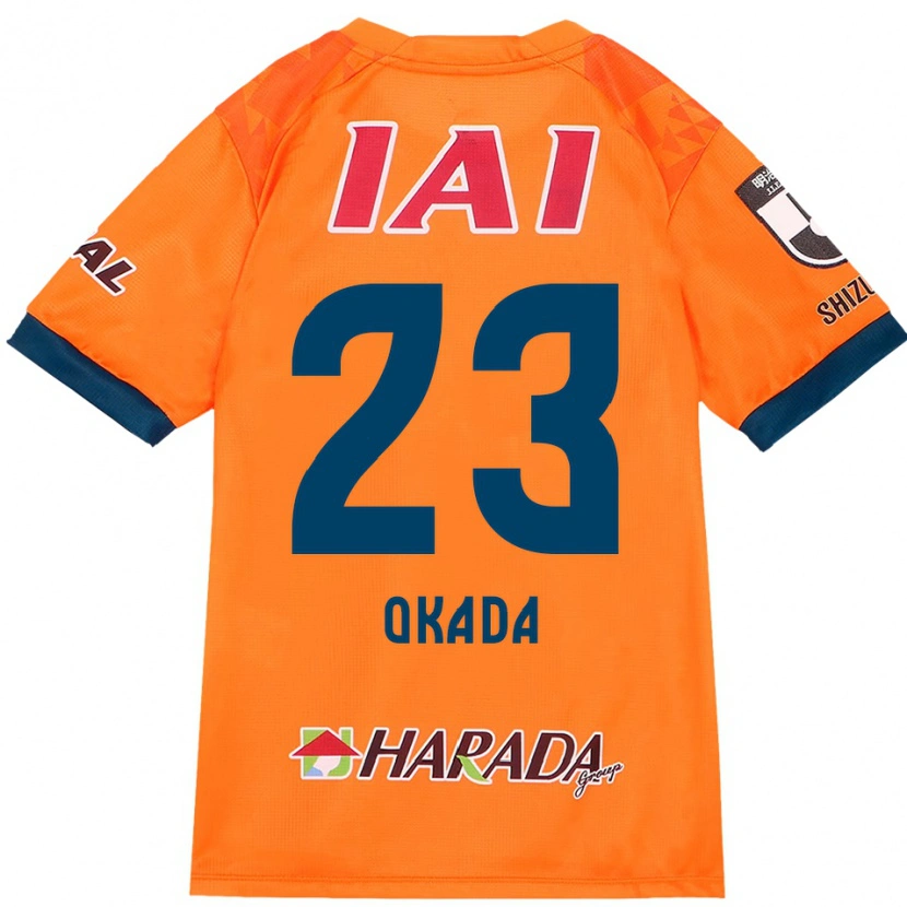 Danxen Män Shu Okada #23 Orange Röd Hemmatröja Matchtröjor 2025/26 Tröjor T-Tröja