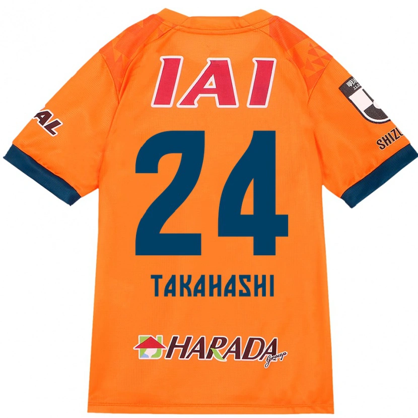 Danxen Män Yuzuki Takahashi #24 Orange Röd Hemmatröja Matchtröjor 2025/26 Tröjor T-Tröja
