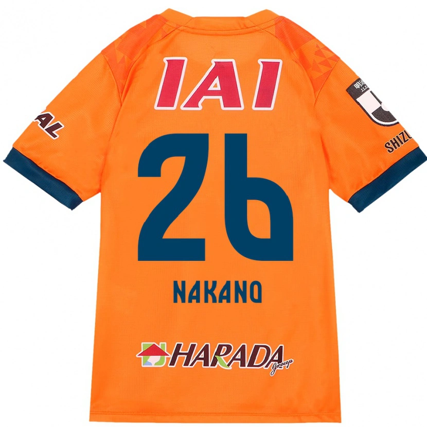 Danxen Män Takeru Nakano #26 Orange Röd Hemmatröja Matchtröjor 2025/26 Tröjor T-Tröja