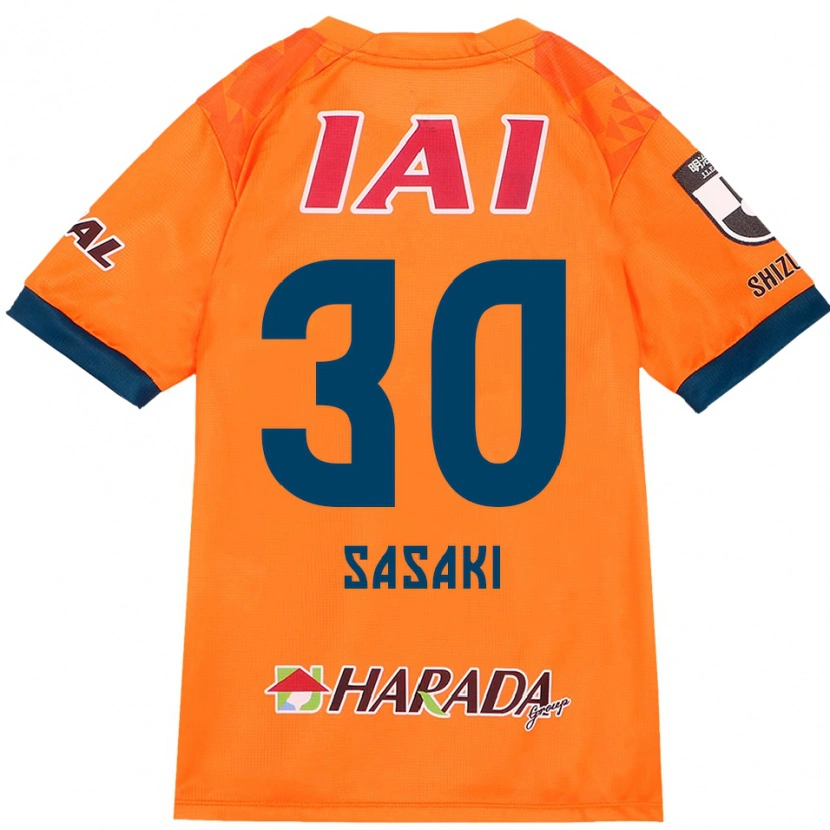 Danxen Män Tomotaro Sasaki #30 Orange Röd Hemmatröja Matchtröjor 2025/26 Tröjor T-Tröja