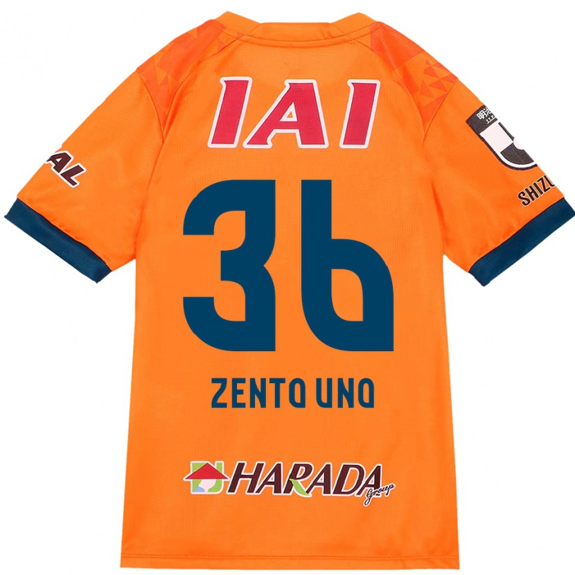 Danxen Män Zento Uno #36 Orange Röd Hemmatröja Matchtröjor 2025/26 Tröjor T-Tröja
