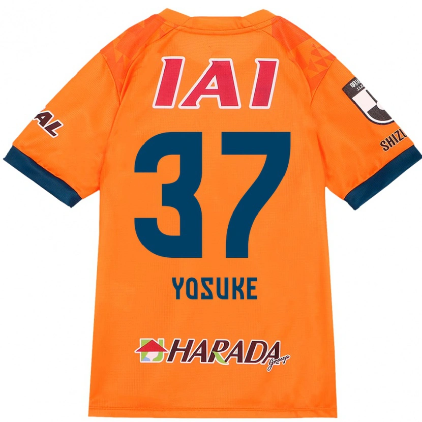 Danxen Män Yosuke Morishige #37 Orange Röd Hemmatröja Matchtröjor 2025/26 Tröjor T-Tröja