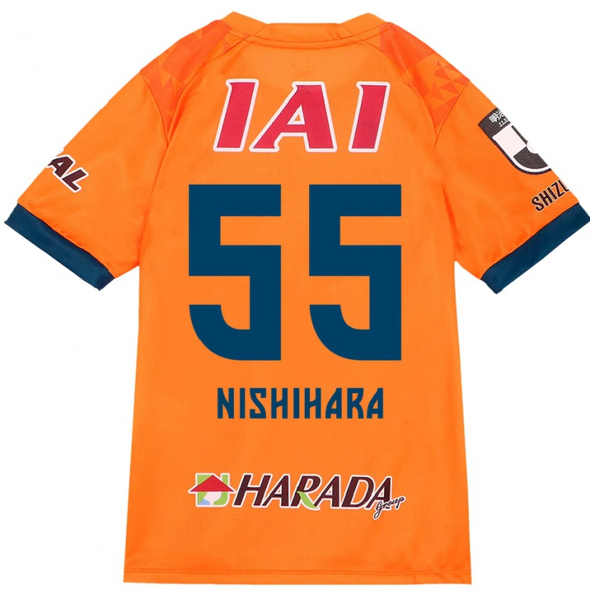 Danxen Män Motoki Nishihara #55 Orange Röd Hemmatröja Matchtröjor 2025/26 Tröjor T-Tröja