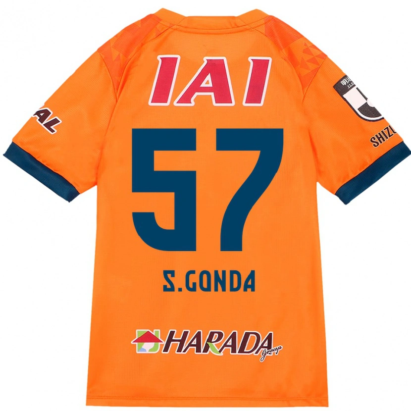Danxen Män Shuichi Gonda #57 Orange Röd Hemmatröja Matchtröjor 2025/26 Tröjor T-Tröja