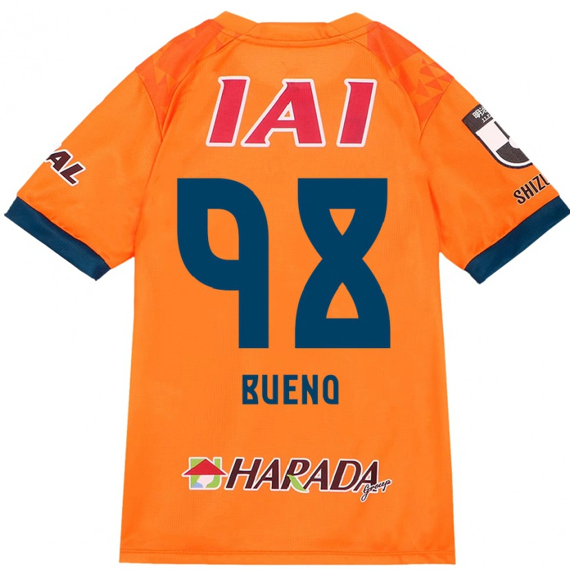 Danxen Män Matheus Bueno #98 Orange Röd Hemmatröja Matchtröjor 2025/26 Tröjor T-Tröja
