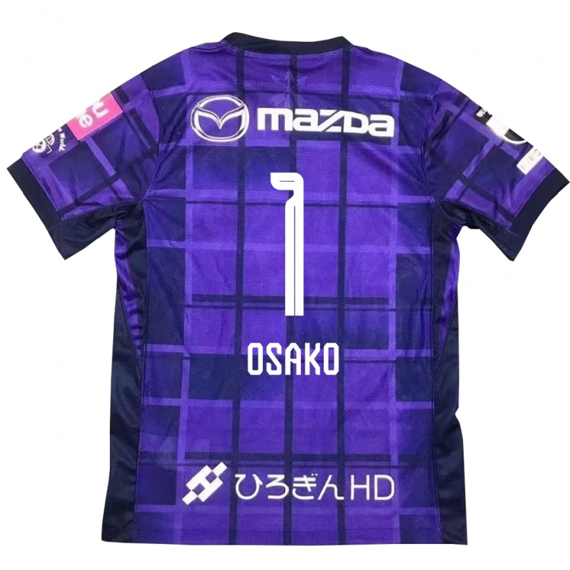 Danxen Män Keisuke Osako #1 Lila Orange Hemmatröja Matchtröjor 2025/26 Tröjor T-Tröja