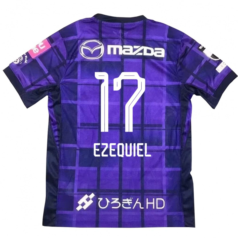 Danxen Män Ezequiel #17 Vit Orange Hemmatröja Matchtröjor 2025/26 Tröjor T-Tröja