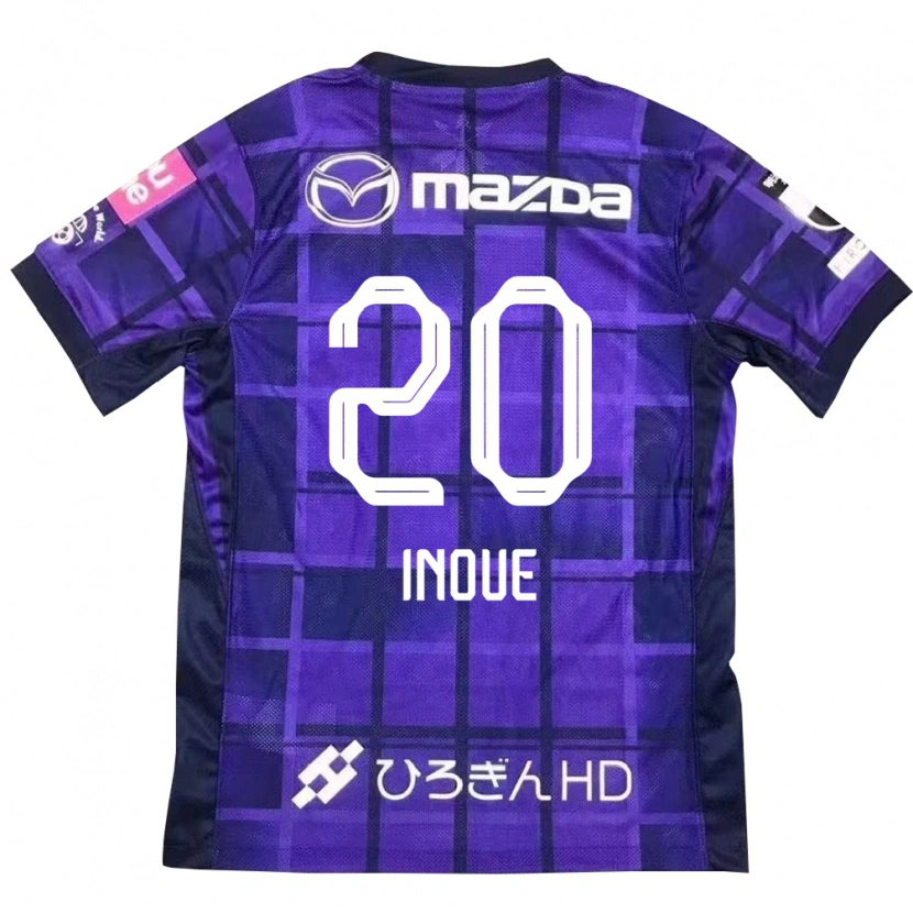 Danxen Män Shion Inoue #20 Lila Orange Hemmatröja Matchtröjor 2025/26 Tröjor T-Tröja