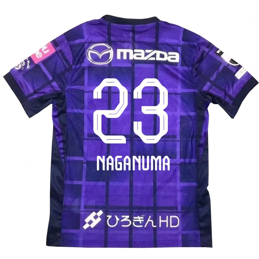 Danxen Män Seimei Naganuma #23 Lila Orange Hemmatröja Matchtröjor 2025/26 Tröjor T-Tröja
