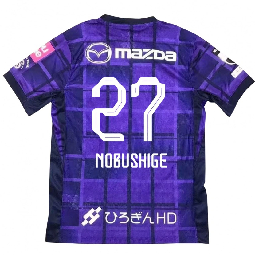 Danxen Män Ryojiro Nobushige #27 Lila Orange Hemmatröja Matchtröjor 2025/26 Tröjor T-Tröja