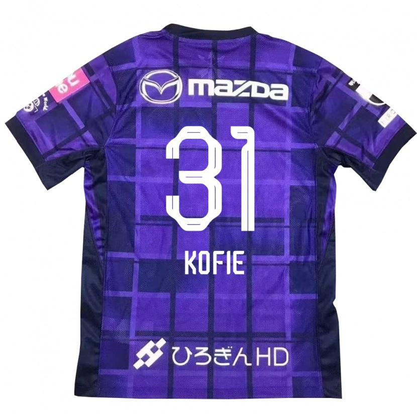 Danxen Män Shota Kofie #31 Lila Orange Hemmatröja Matchtröjor 2025/26 Tröjor T-Tröja