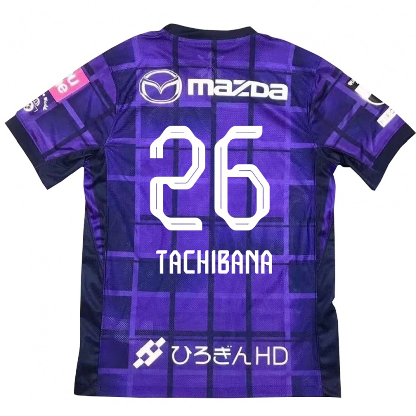 Danxen Män Yo Tachibana #26 Lila Orange Hemmatröja Matchtröjor 2025/26 Tröjor T-Tröja