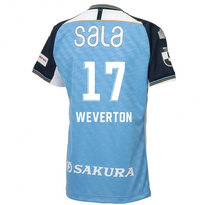 Danxen Män Weverton #17 Himmelsblå Svart Hemmatröja Matchtröjor 2025/26 Tröjor T-Tröja