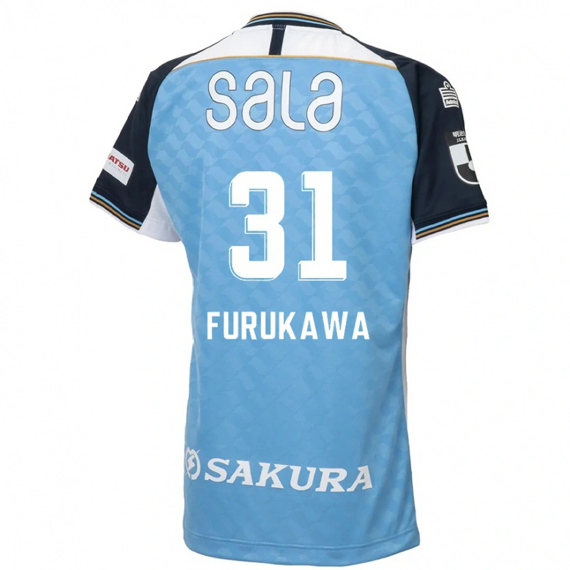 Danxen Män Yosuke Furukawa #31 Himmelsblå Svart Hemmatröja Matchtröjor 2025/26 Tröjor T-Tröja
