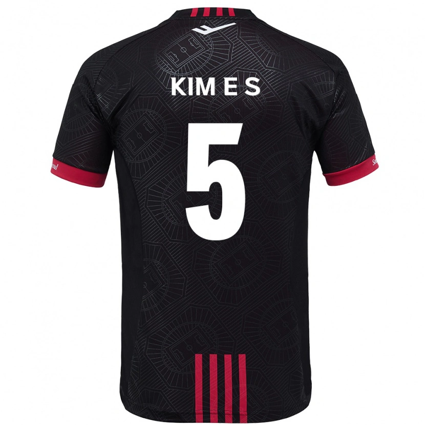 Danxen Män Kim Eun-Sol #5 Svart Röd Hemmatröja Matchtröjor 2025/26 Tröjor T-Tröja