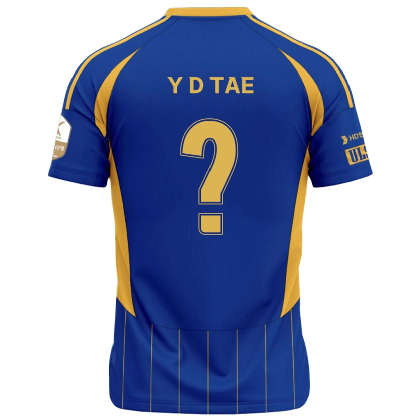 Danxen Män Do-Yoon Tae #0 Kungsblå Gul Hemmatröja Matchtröjor 2025/26 Tröjor T-Tröja