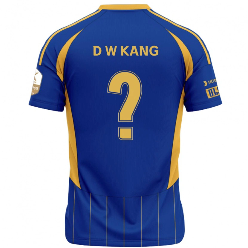 Danxen Män Dong-Woo Kang #0 Kungsblå Gul Hemmatröja Matchtröjor 2025/26 Tröjor T-Tröja