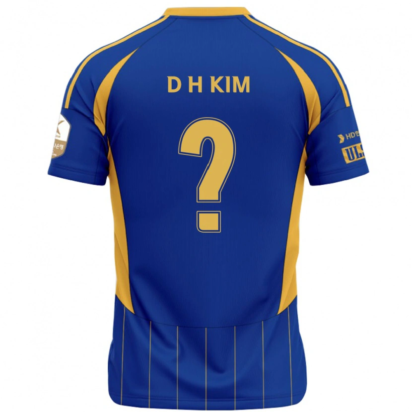 Danxen Män Do-Hun Kim #0 Kungsblå Gul Hemmatröja Matchtröjor 2025/26 Tröjor T-Tröja