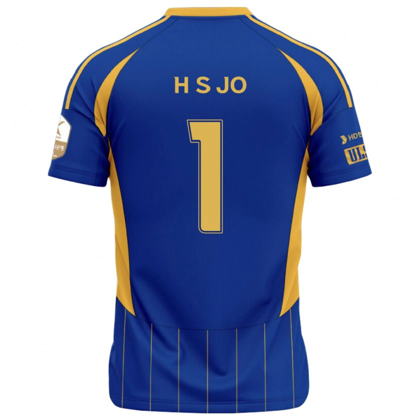 Danxen Män Su-Hyeok Jo #1 Kungsblå Gul Hemmatröja Matchtröjor 2025/26 Tröjor T-Tröja