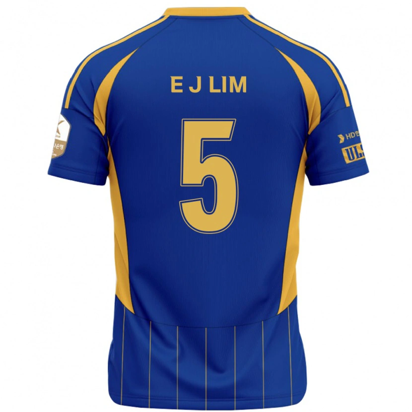 Danxen Män Jong-Eun Lim #5 Kungsblå Gul Hemmatröja Matchtröjor 2025/26 Tröjor T-Tröja