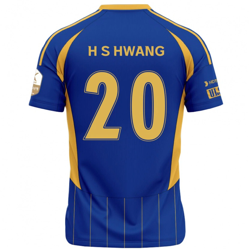 Danxen Män Seok-Ho Hwang #20 Kungsblå Gul Hemmatröja Matchtröjor 2025/26 Tröjor T-Tröja