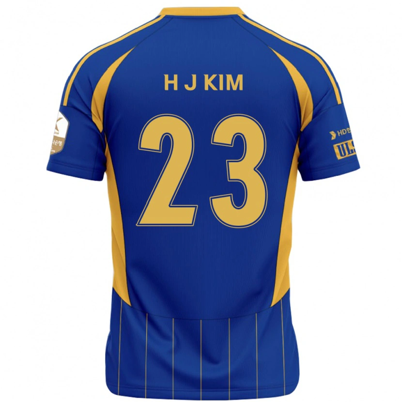Danxen Män Ju-Hwan Kim #23 Kungsblå Gul Hemmatröja Matchtröjor 2025/26 Tröjor T-Tröja