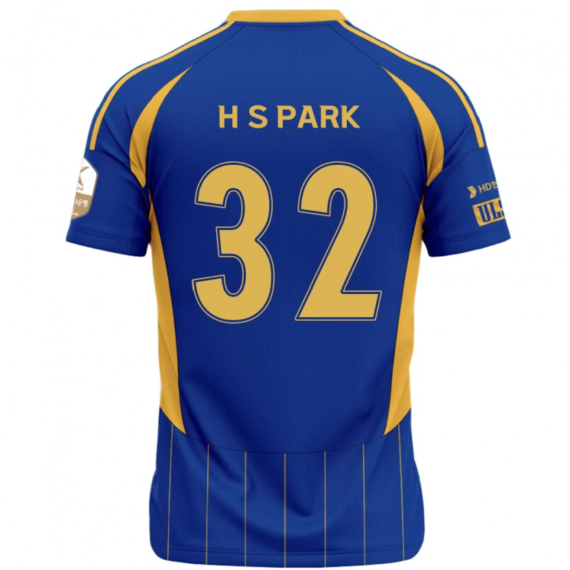 Danxen Män Sung-Hyun Park #32 Kungsblå Gul Hemmatröja Matchtröjor 2025/26 Tröjor T-Tröja